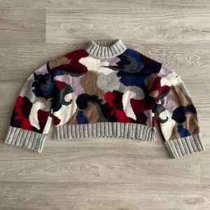 Eleven six alpaca and merino wool sweater